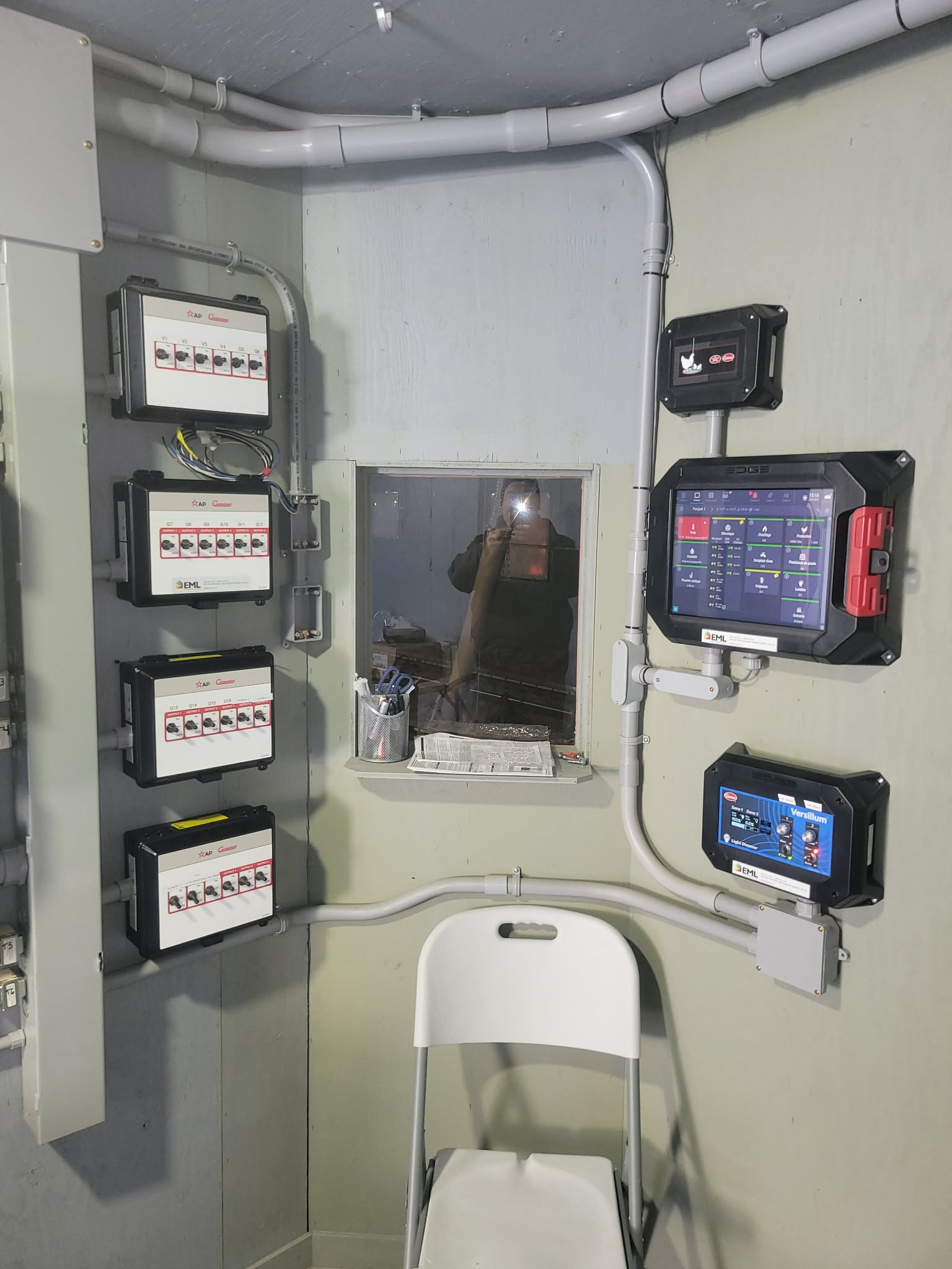Installation système de ventilation Edge